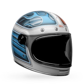 Segunda imagem do produto Capacete Bell Bullitt Barracuda Branco Vermelho Azul