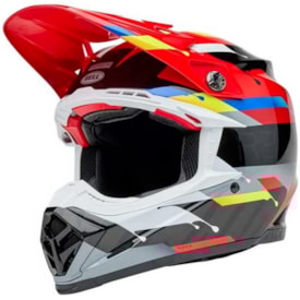 Segunda imagem do produto Capacete Bell Moto-9S Flex Renen Vermelho