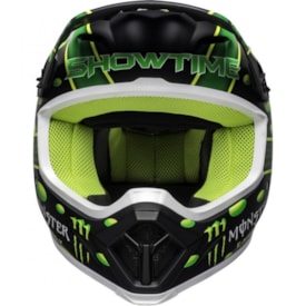Segunda imagem do produto Capacete Bell Mx-9 20 Showtime Verde