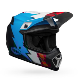 Capacete Bell Mx-9 20 Strike Azul