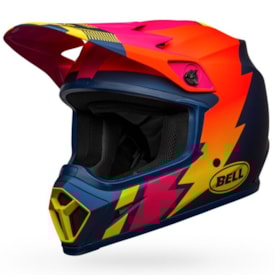 Segunda imagem do produto Capacete Bell Mx-9 20 Strike Laranja