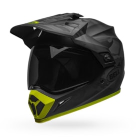 Capacete Bell Mx-9 Adventure Cinza Fluor