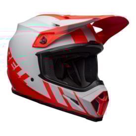 Segunda imagem do produto Capacete Bell Mx-9 Dash Cinza Laranja