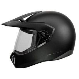 Capacete Bieffe 3 Sport Adventure Preto Fosco