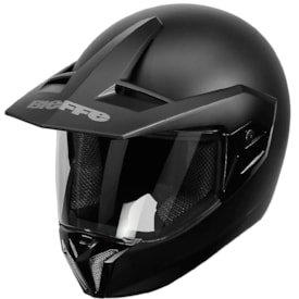 Capacete Bieffe 3 Sport Classic Preto Fosco