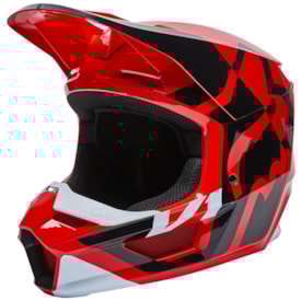 Capacete Fox V1 Lux Vermelho
