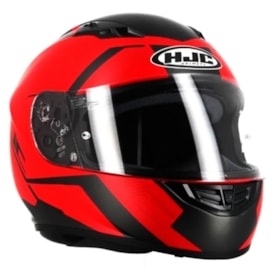 Segunda imagem do produto Capacete Hjc Cs-15 Faren Vermelho Preto