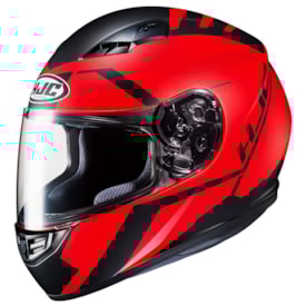 Capacete Hjc Cs-15 Faren Vermelho Preto