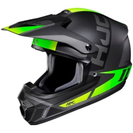 Capacete Hjc Cs-Mx II Creed Cinza Verde