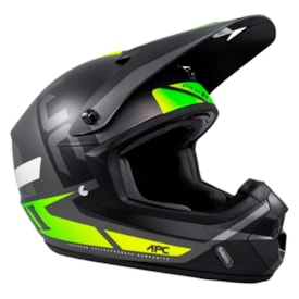 Segunda imagem do produto Capacete Hjc Cs-Mx II Creed Cinza Verde