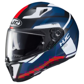 Capacete Hjc I70 Elim Azul Vermelho