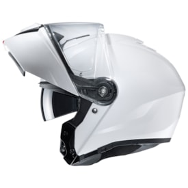 Segunda imagem do produto Capacete Hjc I90 Escamoteável Solid Branco