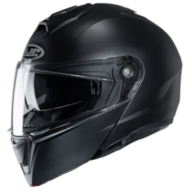 Capacete Hjc I90 Escamoteável Solid Preto