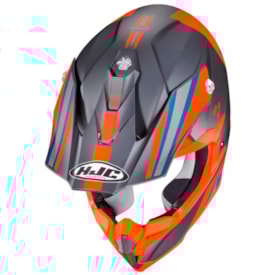Segunda imagem do produto Capacete Hjc Off I50 Flux Laranja Cinza