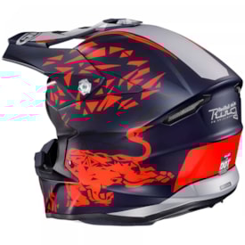 Segunda imagem do produto Capacete Hjc Off I50 Red Bull Azul Vermelho