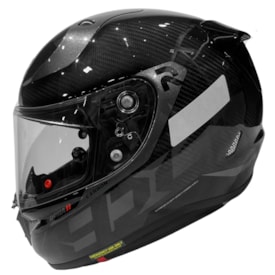 Capacete Hjc Rpha 11 Carbon Bleer Preto Cinza