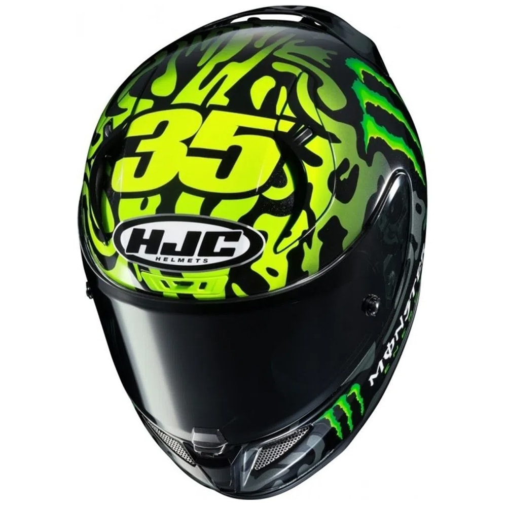 Capacete Hjc Rpha 11 Crutchlow Preto Verde