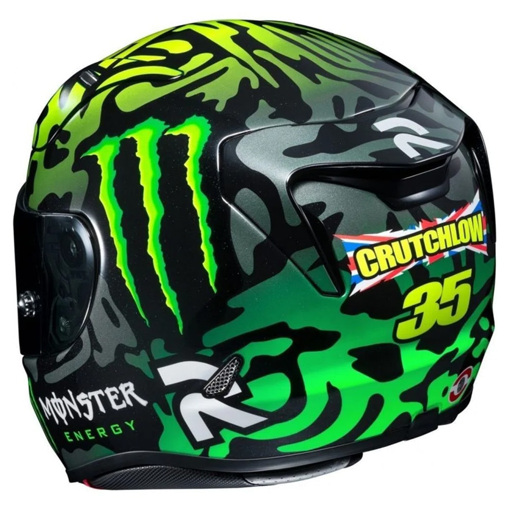 Capacete Hjc Rpha 11 Crutchlow Preto Verde