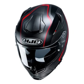 Segunda imagem do produto Capacete Hjc Rpha 70 Kroon Preto Vermelho