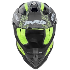 Segunda imagem do produto Capacete Ims Army 22 Cinza Fluor