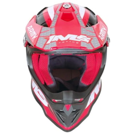 Segunda imagem do produto Capacete Ims Army 22 Vermelho