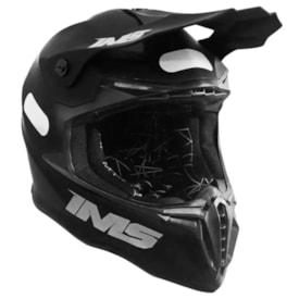Capacete Ims Dark Preto Solid
