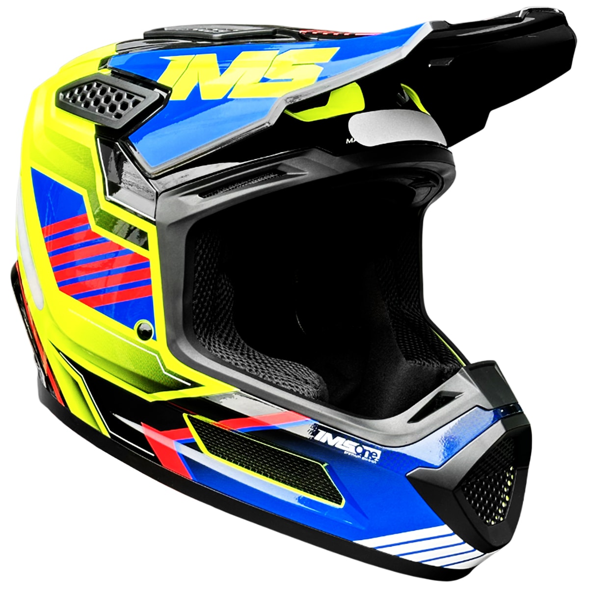 Capacete Ims One Vision Pro Azul Fluor