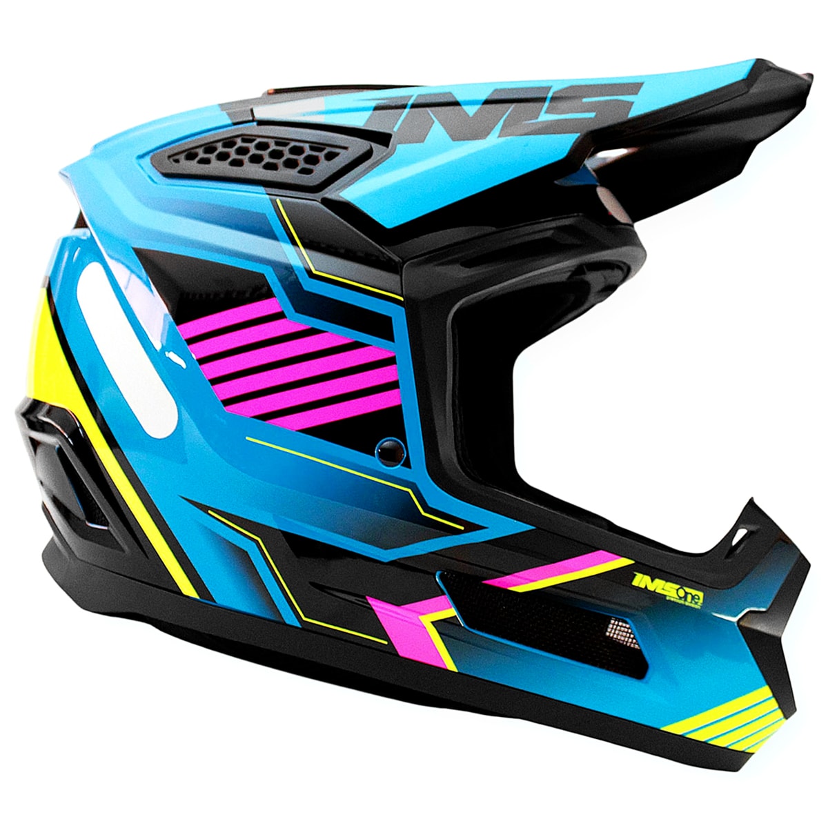 Segunda imagem do produto Capacete Ims One Vision Pro Azul Rosa