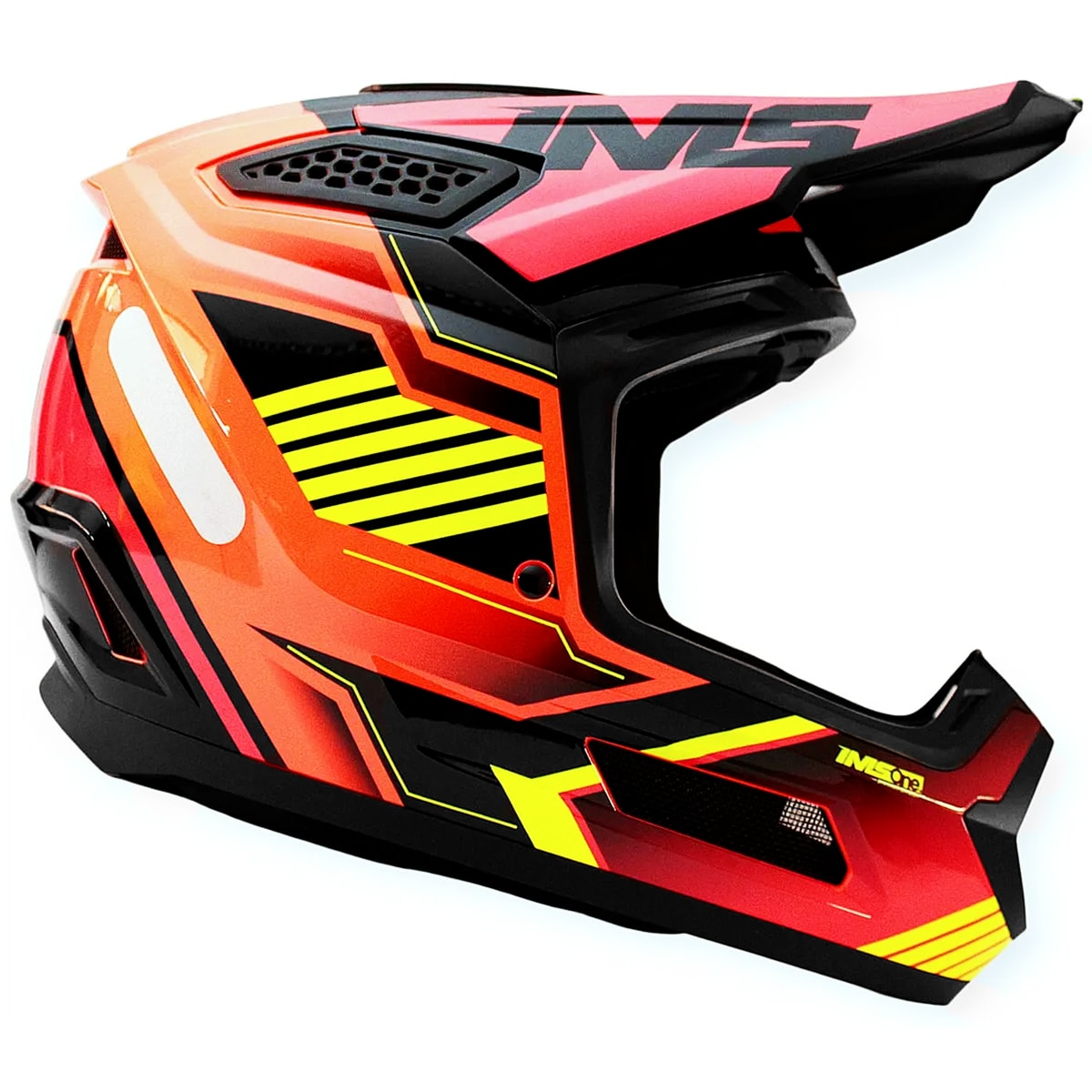 Segunda imagem do produto Capacete Ims One Vision Pro Vermelho Preto