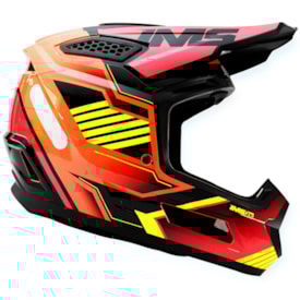 Segunda imagem do produto Capacete Ims One Vision Pro Vermelho Preto