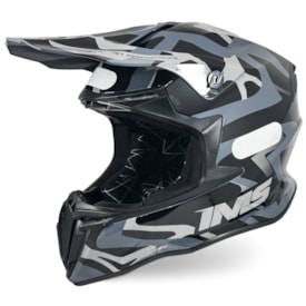 Segunda imagem do produto Capacete Ims Revo 26 Edge Preto Camo