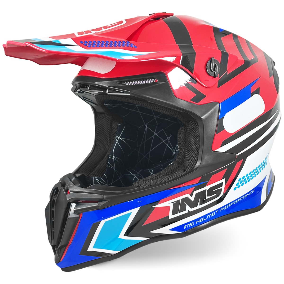 Segunda imagem do produto Capacete Ims Revo 26 Edge Roxo Verde