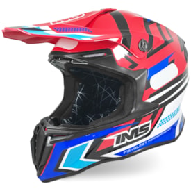 Segunda imagem do produto Capacete Ims Revo 26 Edge Roxo Verde