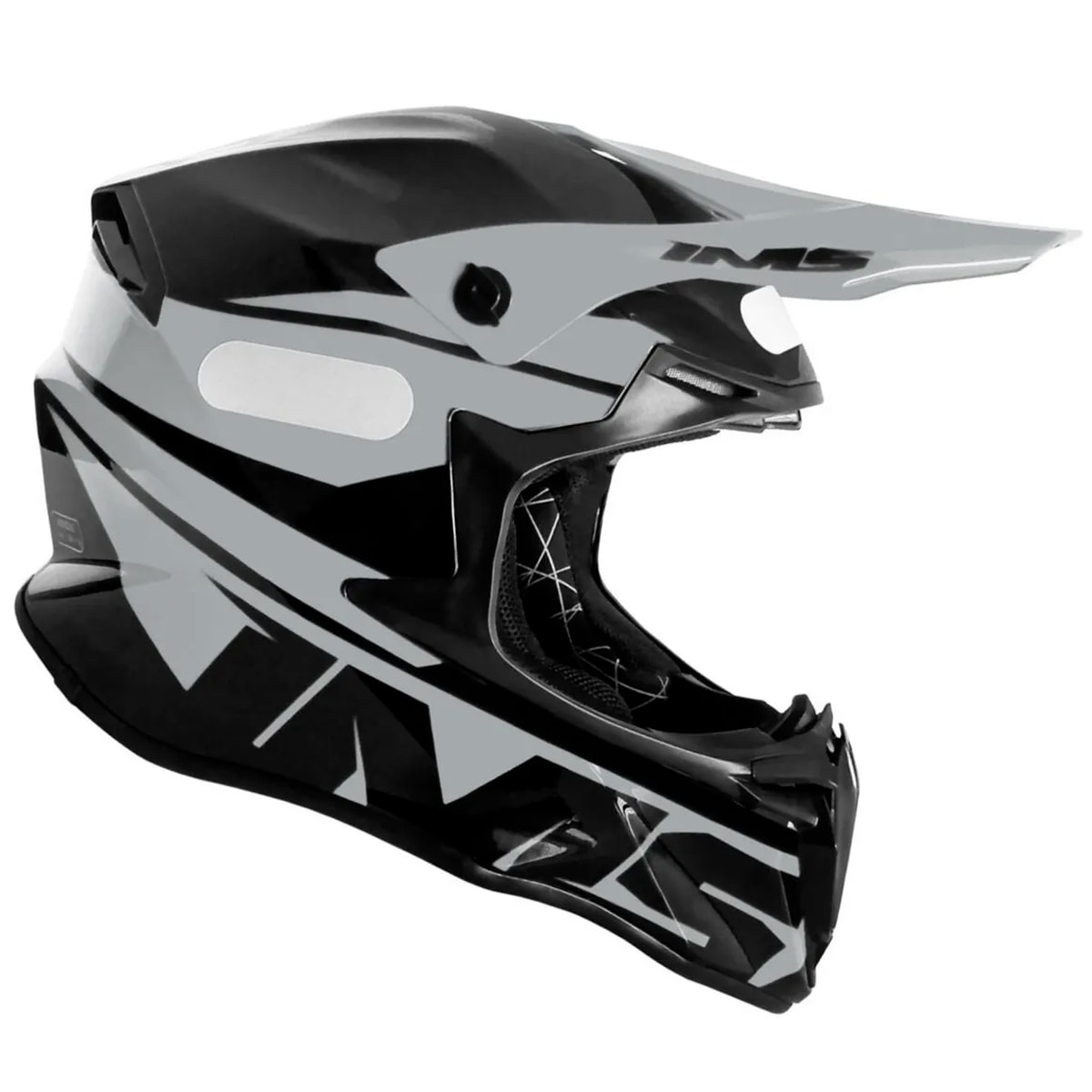 Segunda imagem do produto Capacete Ims Revo Preto Cinza