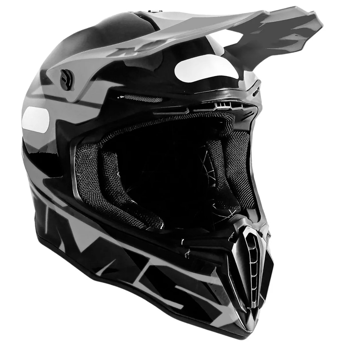 Capacete Ims Revo Preto Cinza