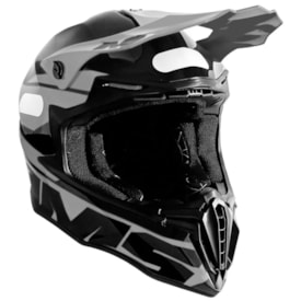 Capacete Ims Revo Preto Cinza