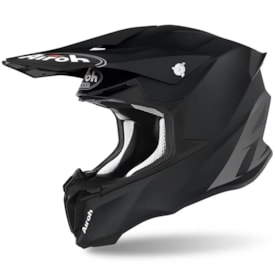 Capacete Infantil Airoh Twist 2.0 Preto Fosco