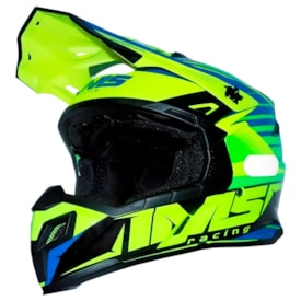 Capacete Infantil Ims Extreme Verde Fluor