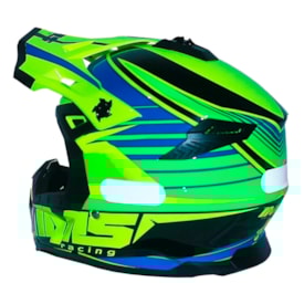 Segunda imagem do produto Capacete Infantil Ims Extreme Verde Fluor