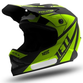 Capacete Infantil Protork Jett Evolution Amarelo Fluor