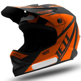Capacete Infantil Protork Jett Evolution Laranja