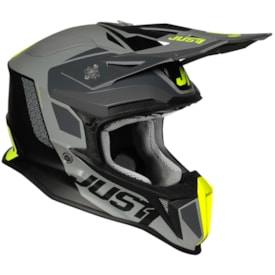 Segunda imagem do produto Capacete Just1 J18 Pulsar Preto Cinza