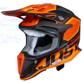 Capacete Just1 J18F Hexa Laranja