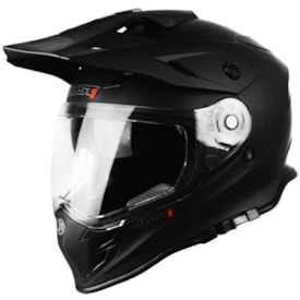 Capacete Just1 J34 Pro Solid Preto Fosco