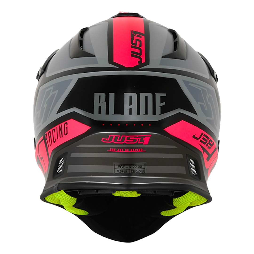 Capacete Just1 J38 Blade Rosa Fluor