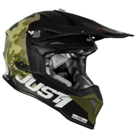 Segunda imagem do produto Capacete Just1 J39 Kinetic Camo
