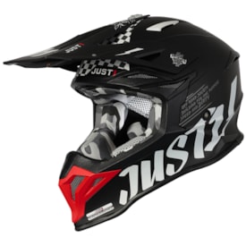 Capacete Just1 J39 Rock Preto