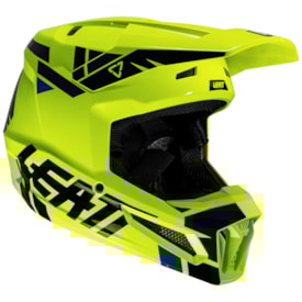 Segunda imagem do produto Capacete Leatt Moto 2.5 Amarelo Fluor