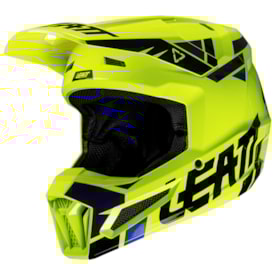 Capacete Leatt Moto 2.5 Amarelo Fluor