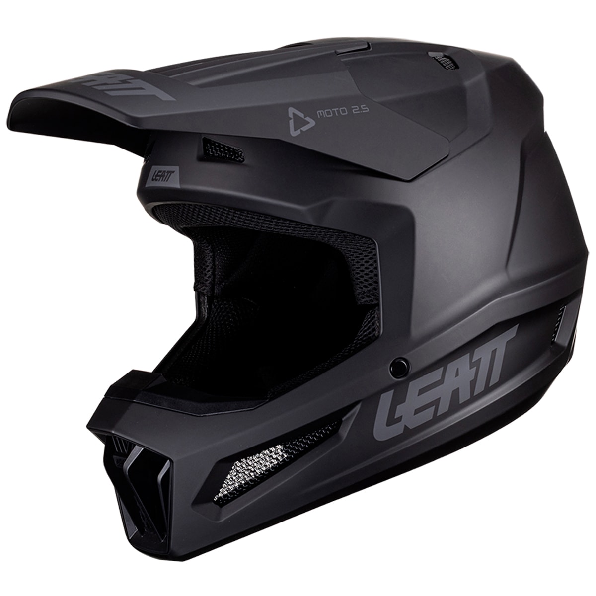 Capacete Leatt Moto 2.5 Preto Fosco